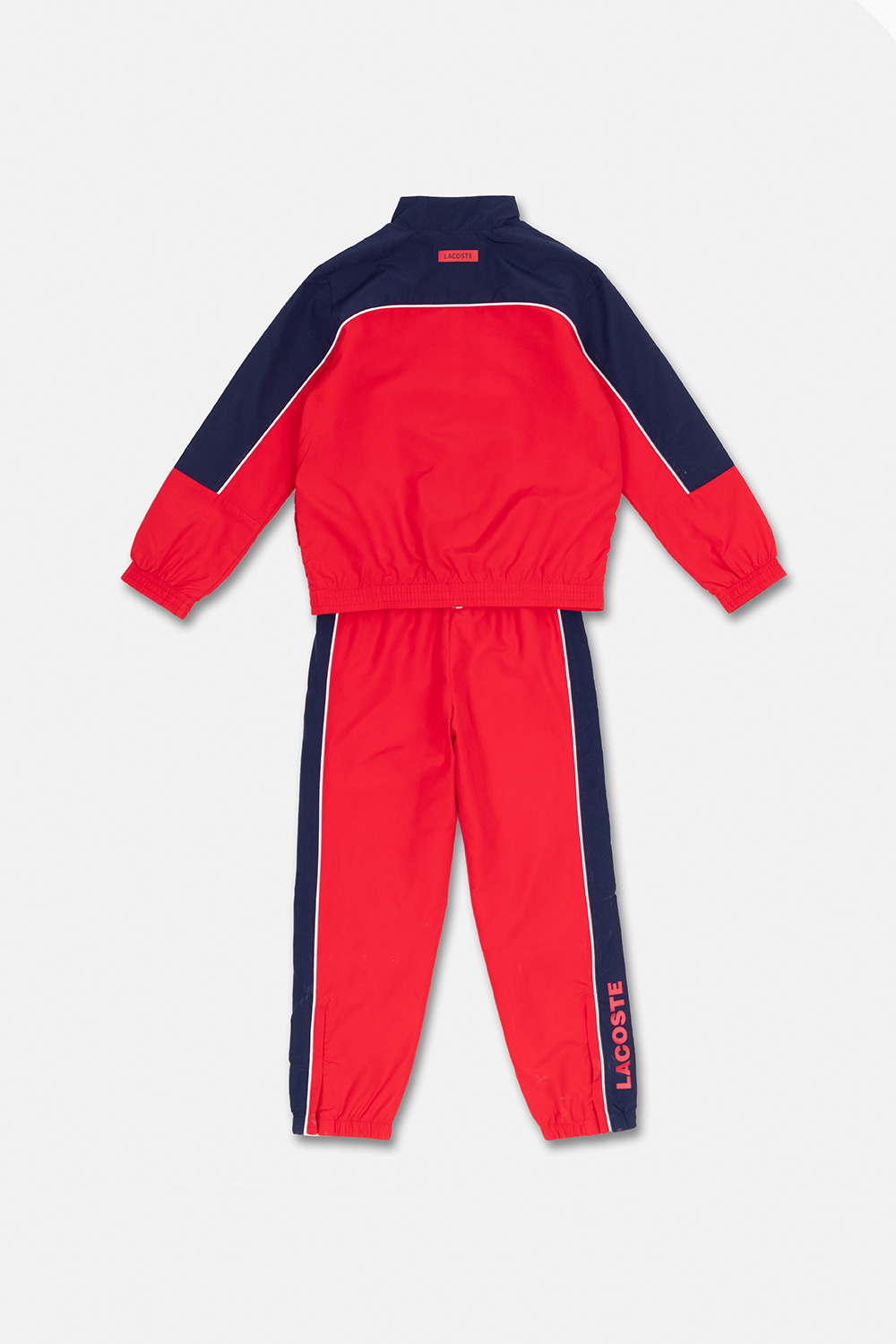 SchaferandweinerShops Japan Lacoste Day Dresses Red Sweatshirt sweatpants set Lacoste Kids